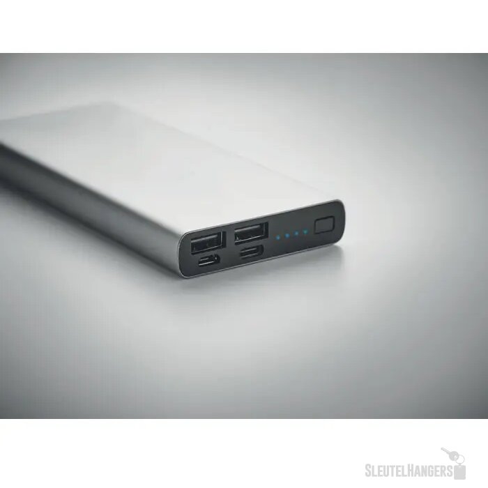 Powerbank Powerflat (10.000 mAh) Zilver