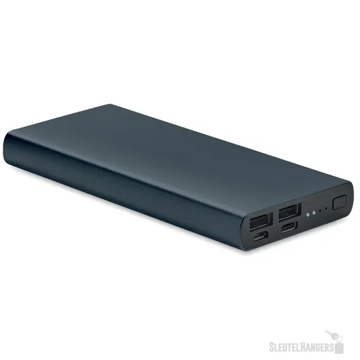 Powerbank Powerflat (10.000 mAh) Marineblauw