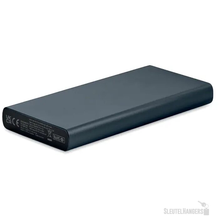 Powerbank Powerflat (10.000 mAh) Marineblauw