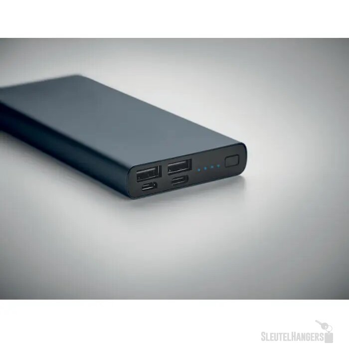 Powerbank Powerflat (10.000 mAh) Marineblauw