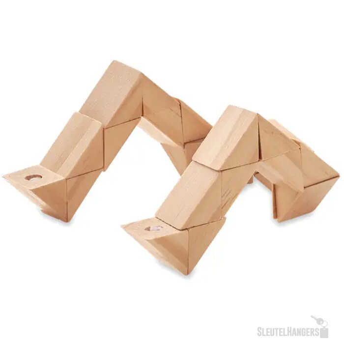 Houten puzzel/hersenbreker Stukie hout