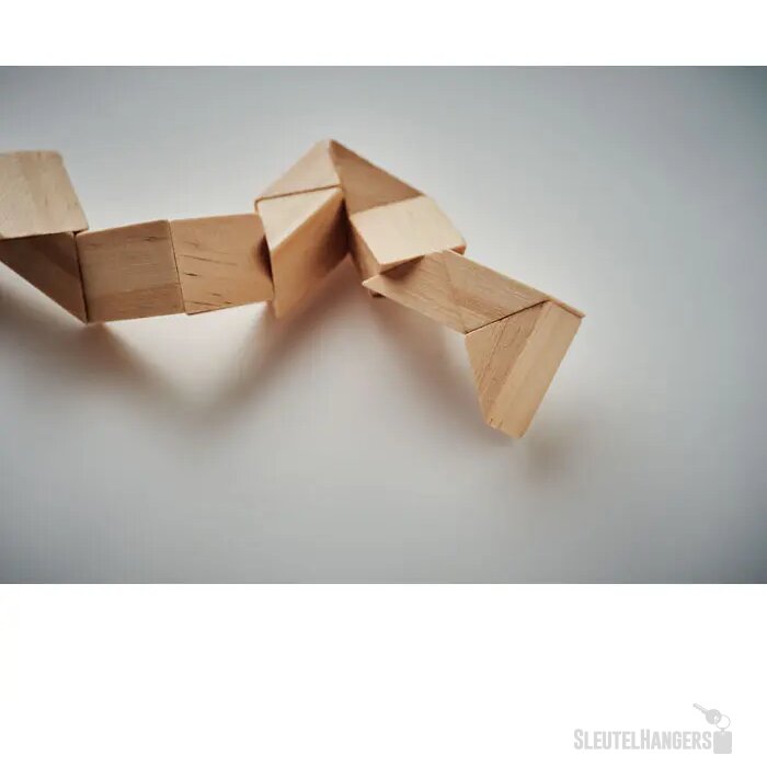 Houten puzzel/hersenbreker Stukie hout
