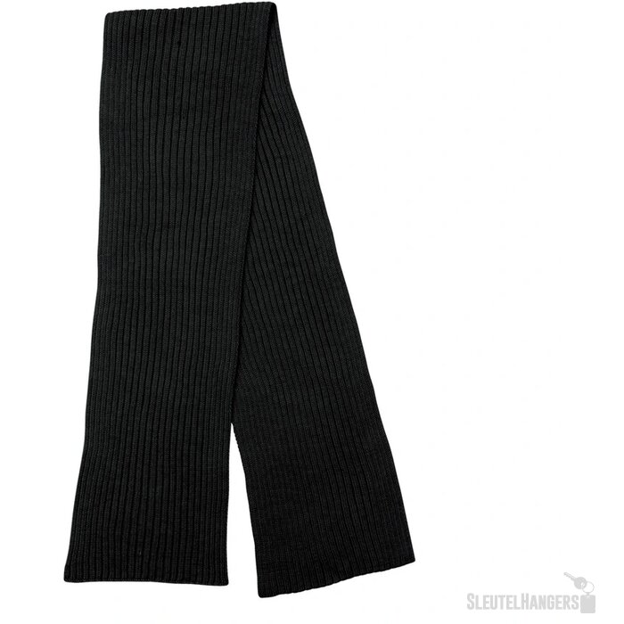 Impact AWARE™ Polylana® dubbel gebreide sjaal 180x25cm zwart