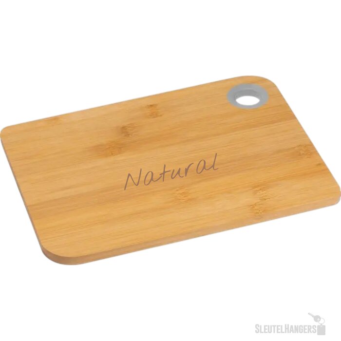 snijplank van bamboe beige