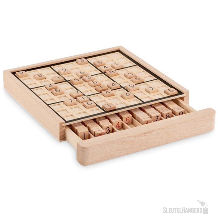 Houten sudoku bordspel Sudoku hout