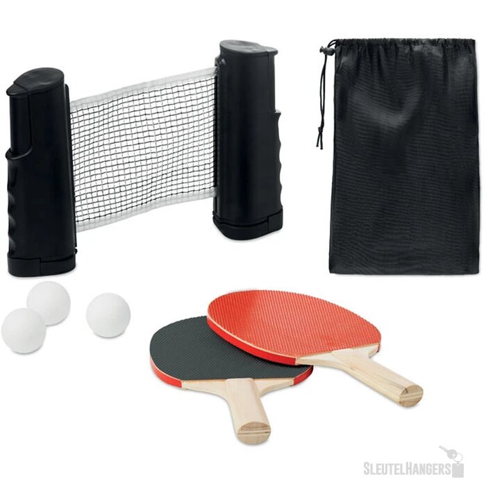Tafeltennis set Ping pong zwart