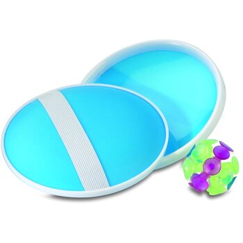Balspelletje met zuignappen Catch&play blauw