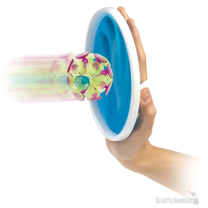 Balspelletje met zuignappen Catch&play blauw