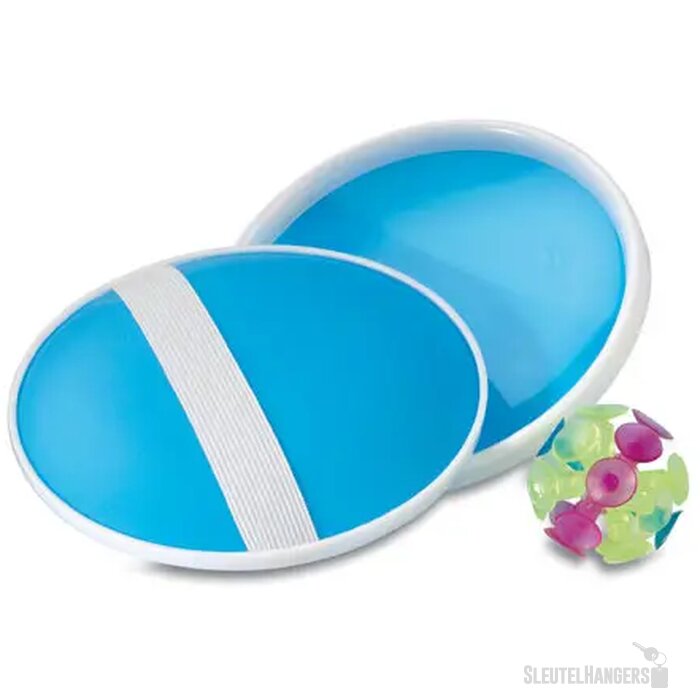 Balspelletje met zuignappen Catch&play blauw