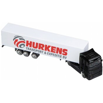 Miniatuur vrachtwagen wit Miniatuur vrachtwagen wit