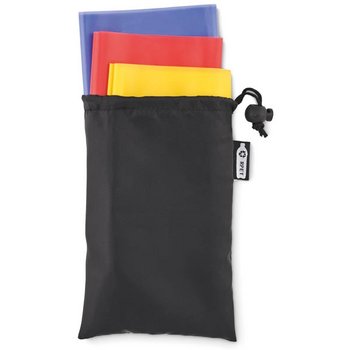 Set van 3 tpe fitness banden Top fit zwart