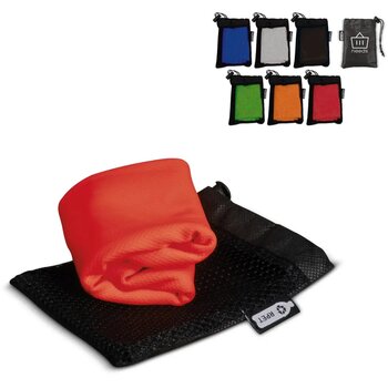 RPET koelhanddoek in zakje Rood