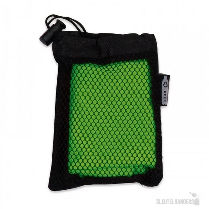 RPET koelhanddoek in zakje Lichtgroen