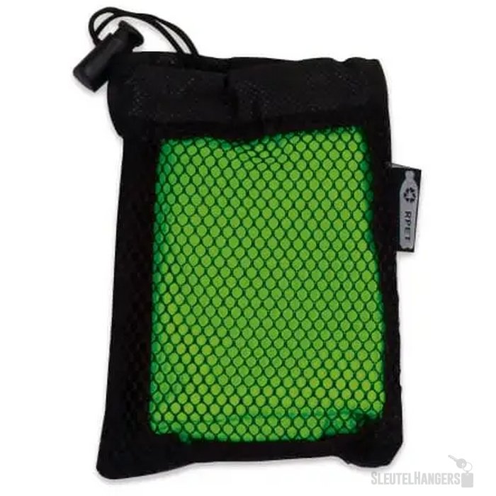 RPET koelhanddoek in zakje Lichtgroen