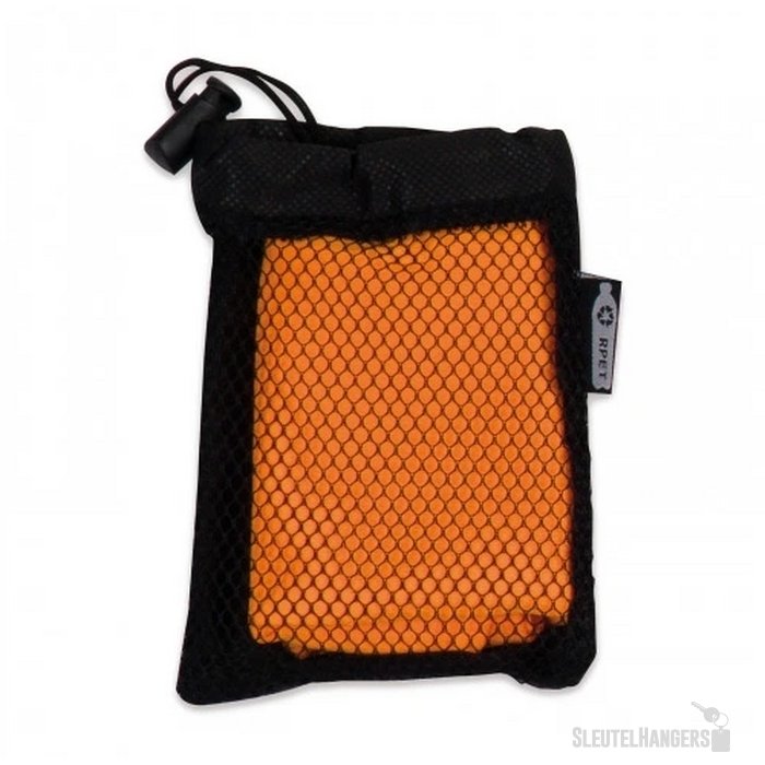 RPET koelhanddoek in zakje Oranje
