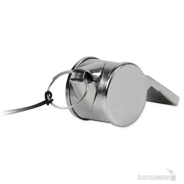 Metalen fluitje Xiula zilver
