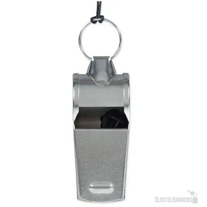 Metalen fluitje Xiula zilver