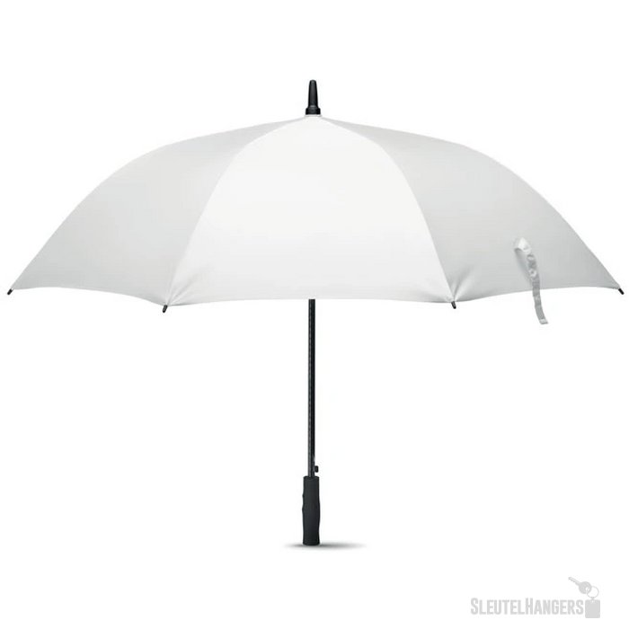 27" windbestendige paraplu Grusa wit