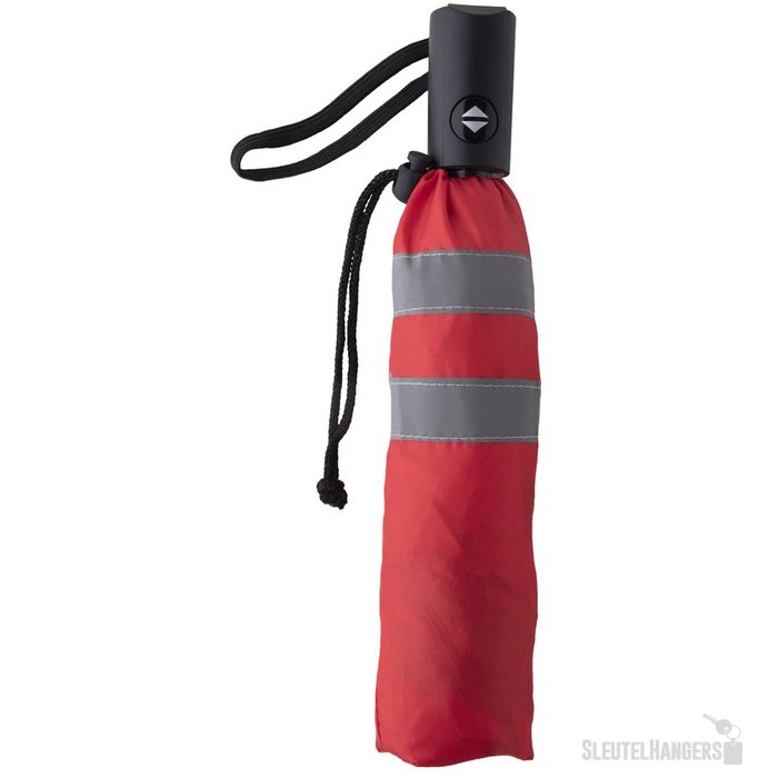 Thunder Reflecterende Paraplu Rood