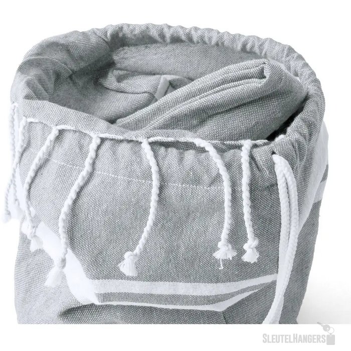 Carey Strandlaken En Tasje Met Trekkoord Grijs