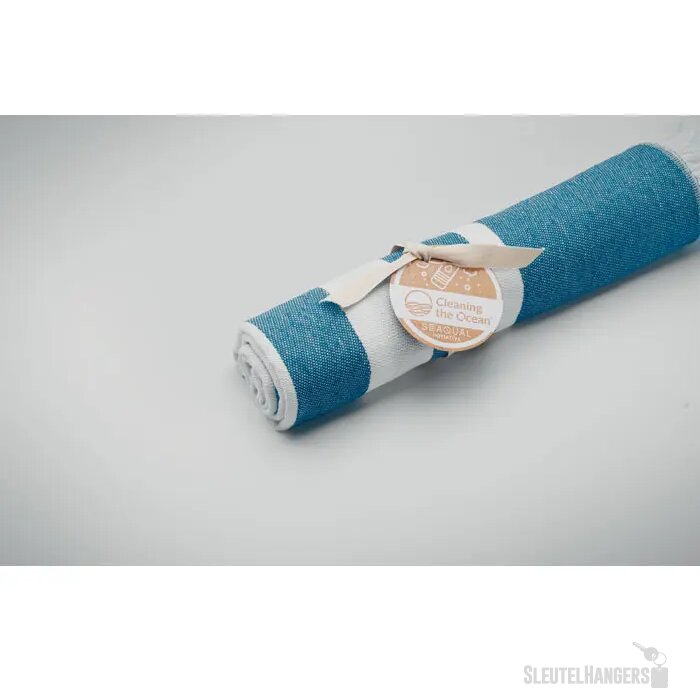 Seaqual® hamamdoek Wave Turquoise