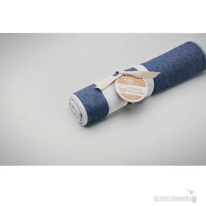 Seaqual® hamamdoek Wave Blauw