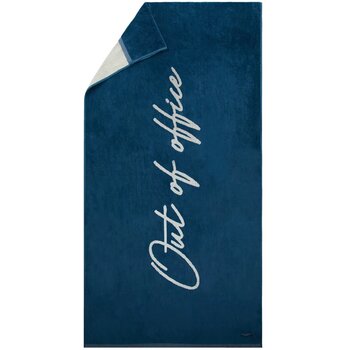 Vinga Lounge stoel handdoek donkerblauw, wit Vinga Lounge stoel handdoek donkerblauw, wit