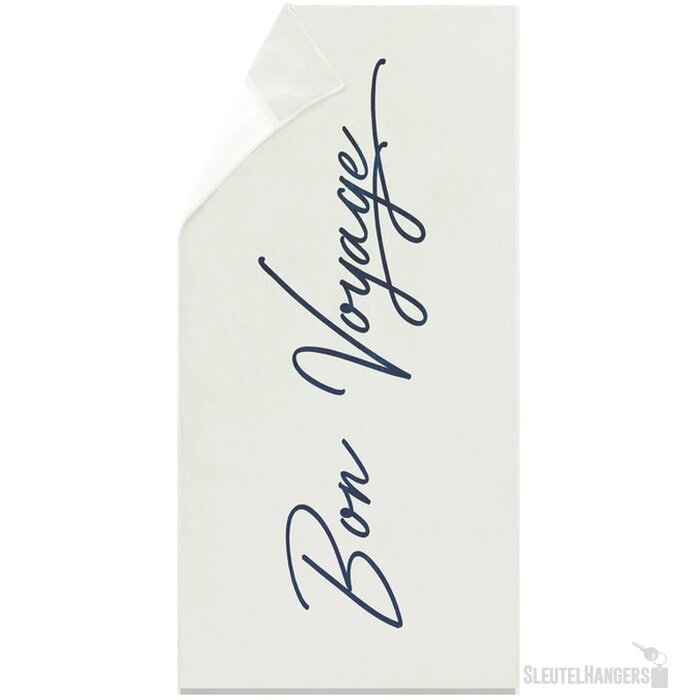 Vinga Lounge stoel handdoek wit, donkerblauw