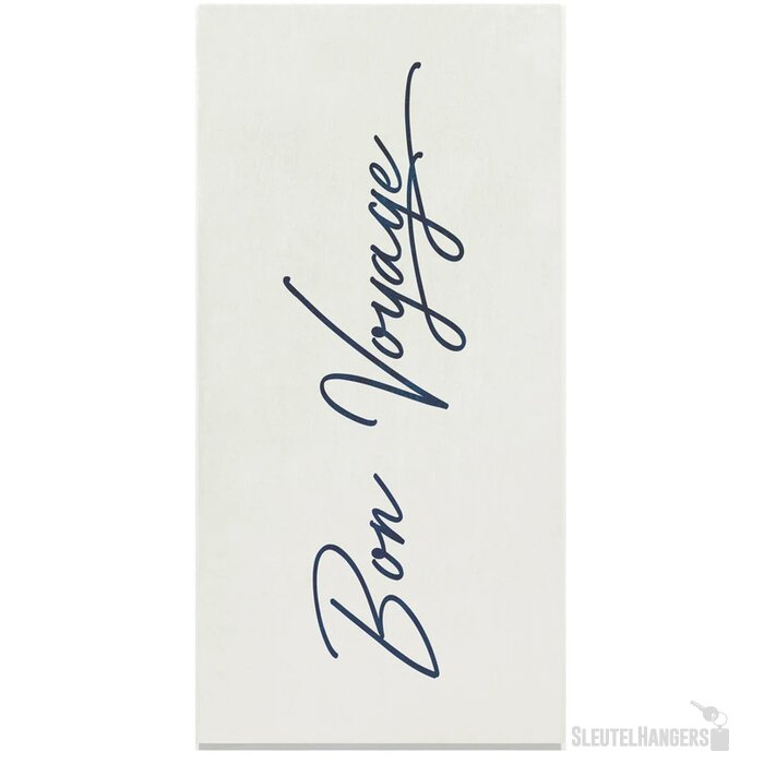 Vinga Lounge stoel handdoek wit, donkerblauw