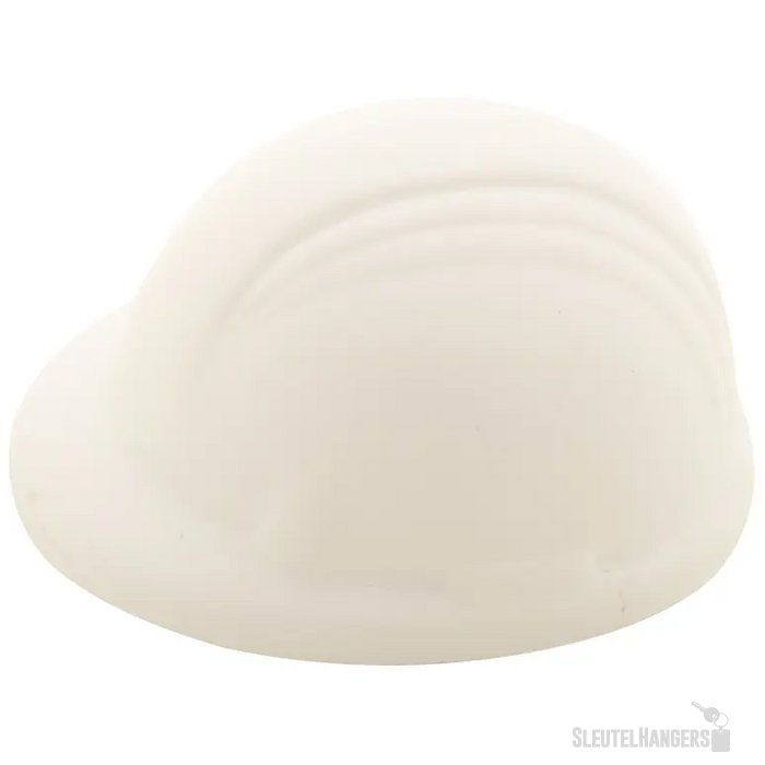 Stressbal Helm Wit