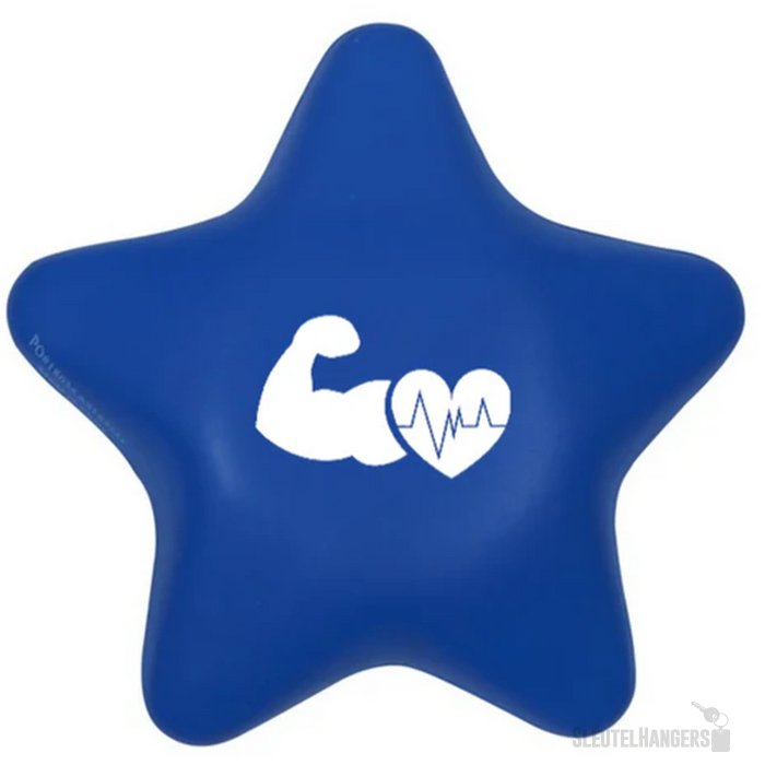 Anti-Stress Ster Blauw