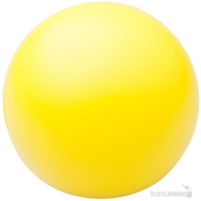 Ronde Stressbal Geel