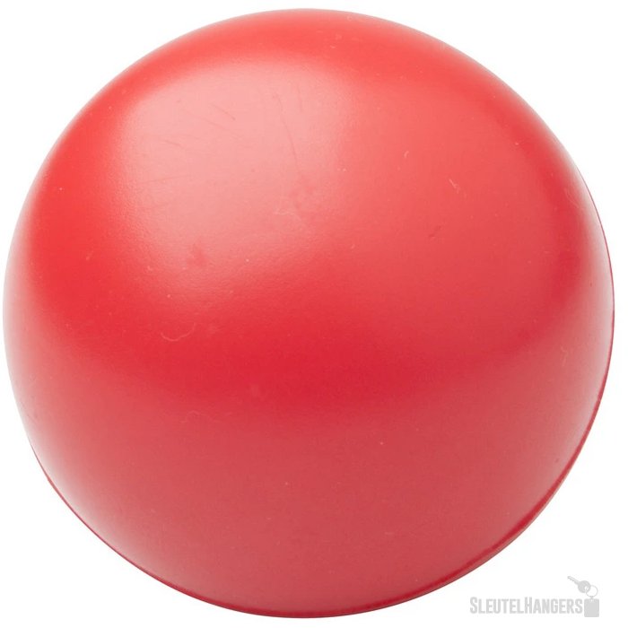 Ronde Stressbal Rood