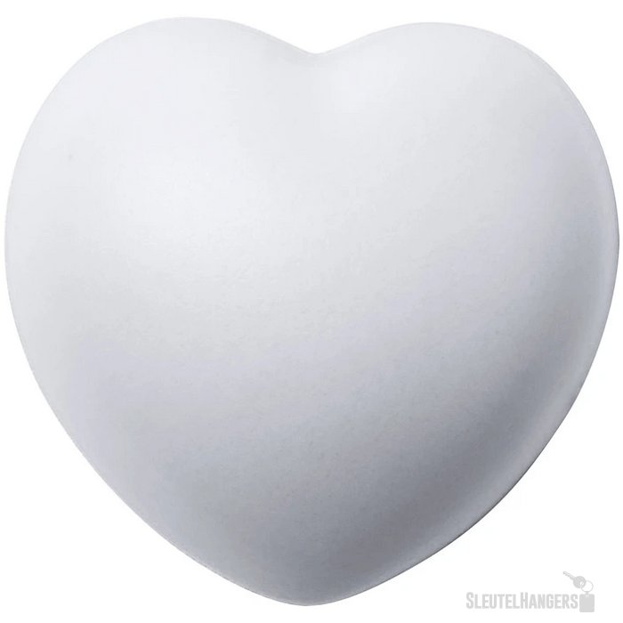 Stressbal Hartje Wit