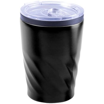 Enkelwandige thermosbeker (350 ml) Zwart