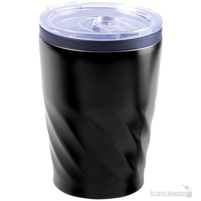 Enkelwandige thermosbeker (350 ml) Zwart