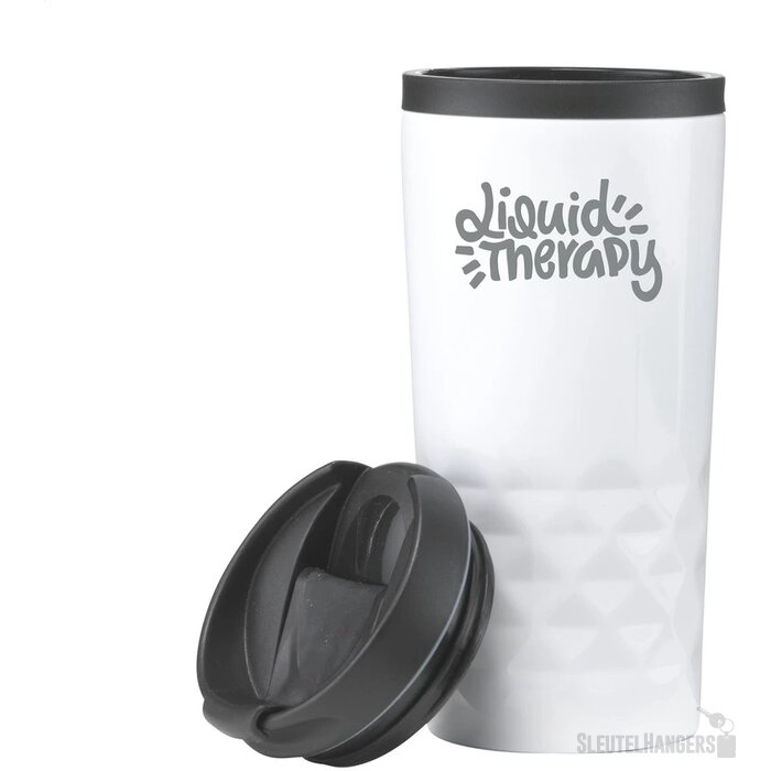 Graphic Thermosbeker (300 ml) Wit