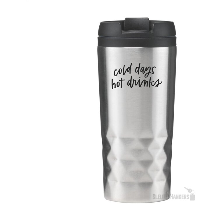 Graphic Thermosbeker (300 ml) Zilver