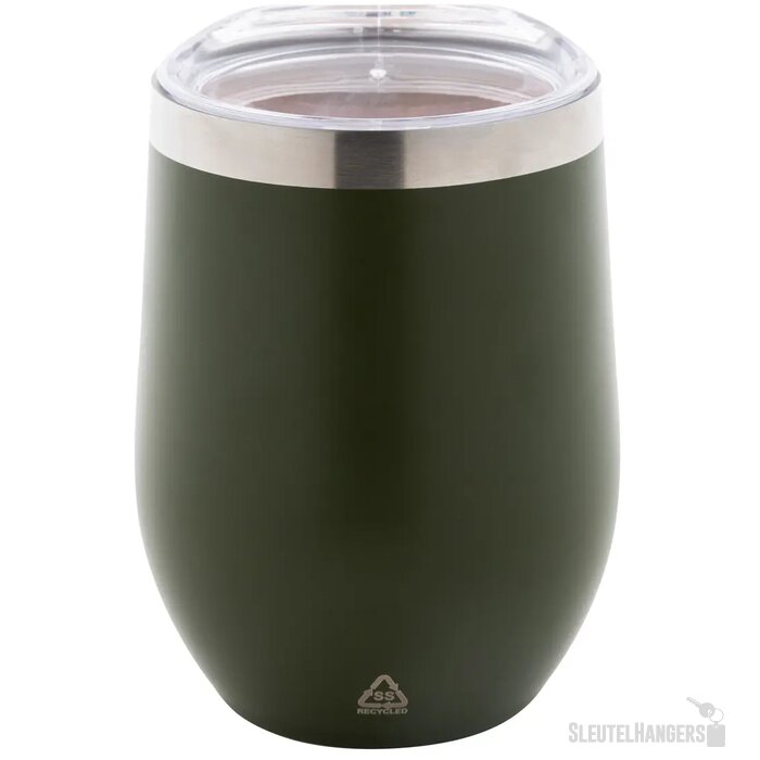 Gerecyclede RVS thermosbeker (350 ml) Groen