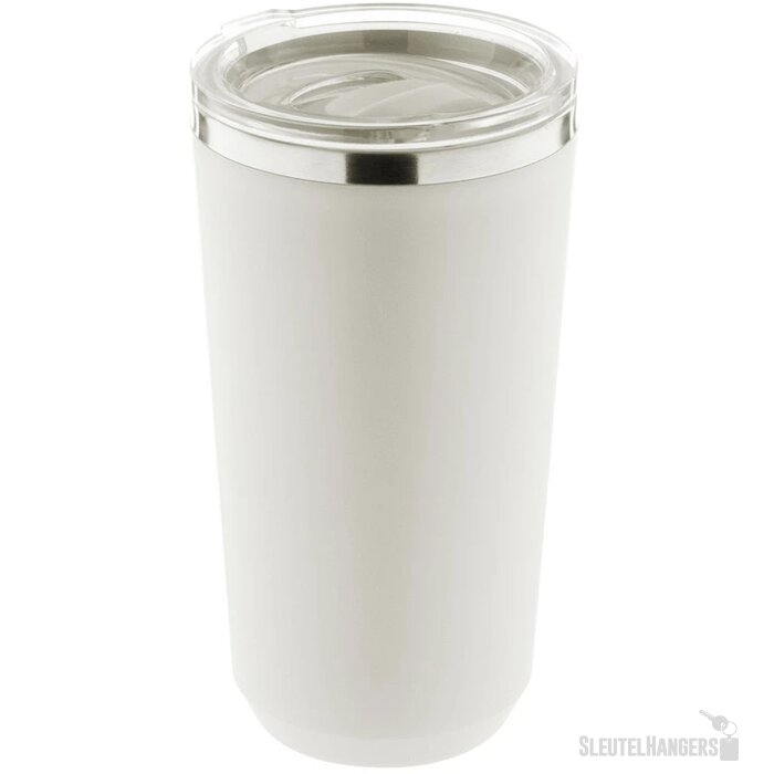 RVS thermosbeker (500 ml) Wit