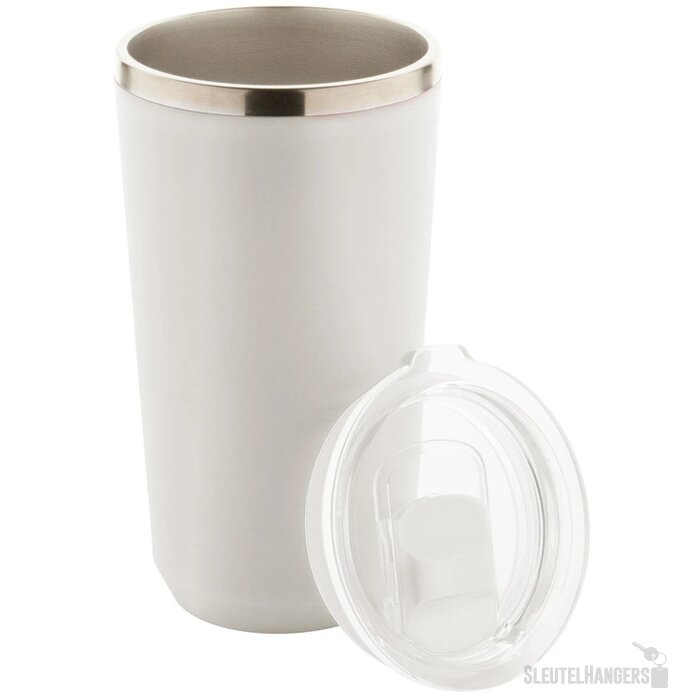RVS thermosbeker (500 ml) Wit