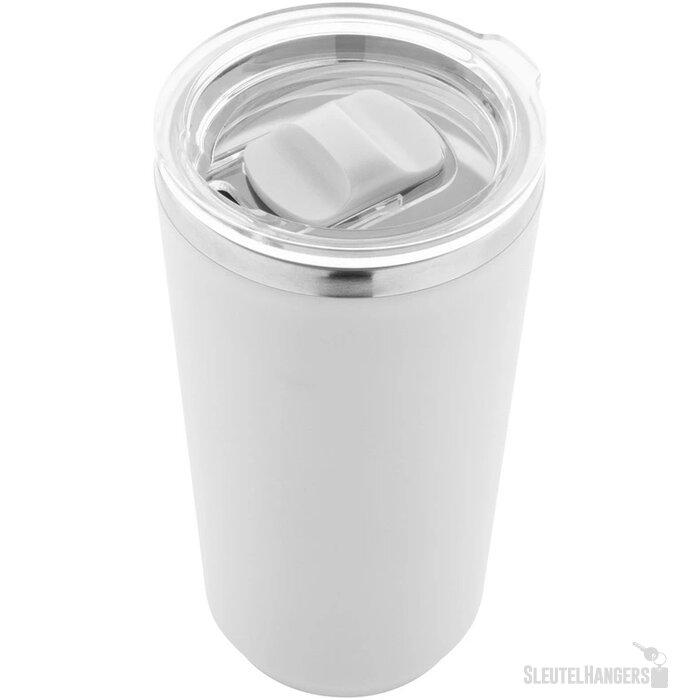 RVS thermosbeker (500 ml) Wit
