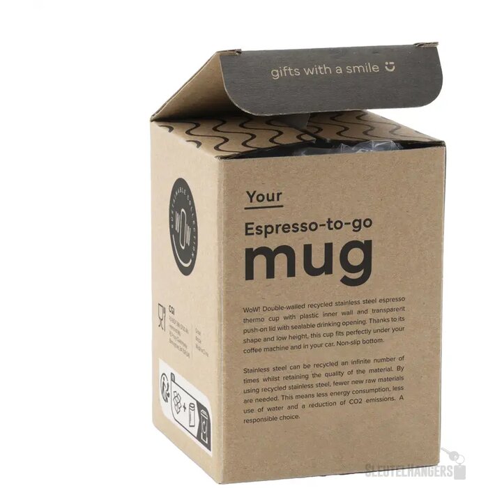 Espresso Thermosbeker (170 ml) Zilver