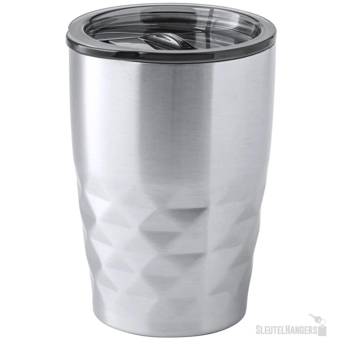 Koper Geïsoleerde Thermobeker (350 ml) Zilver