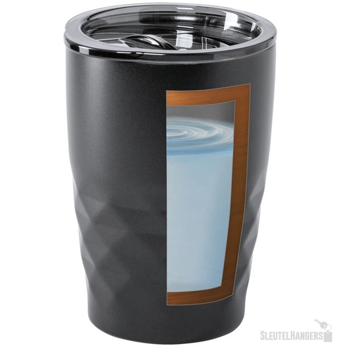 Koper Geïsoleerde Thermobeker (350 ml) Zwart