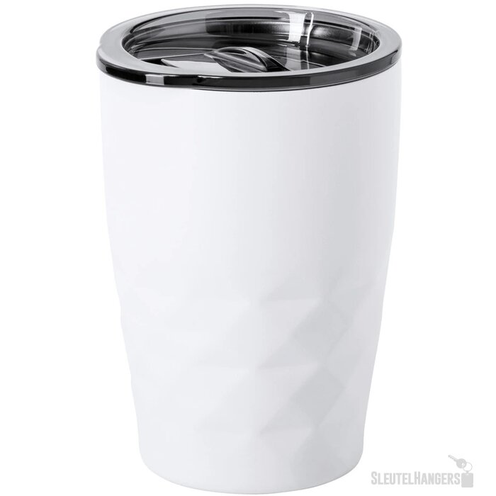 Koper Geïsoleerde Thermobeker (350 ml) Wit