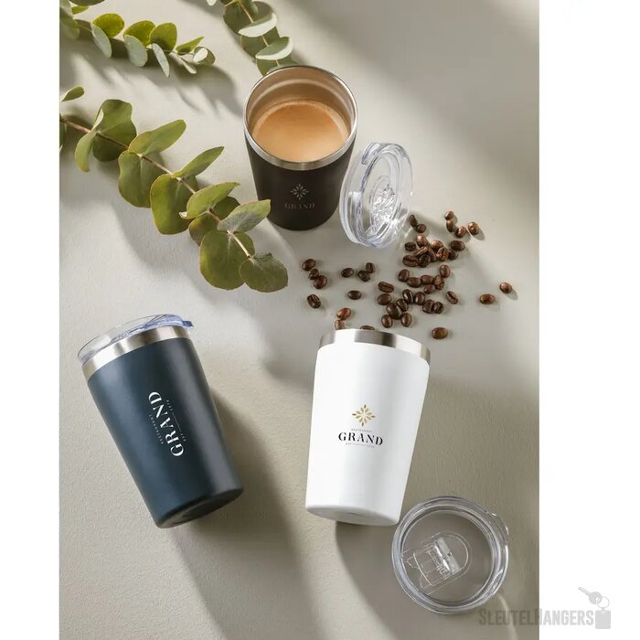 Re-Steel Rcs Recycled Coffee Mug 380 Ml Thermosbeker Zwart