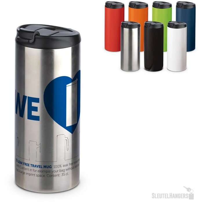 Dubbelwandige thermosbeker (350 ml) 350 ml