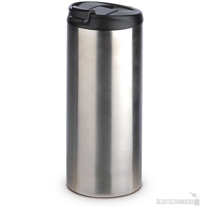 Dubbelwandige thermosbeker (350 ml) Zilver