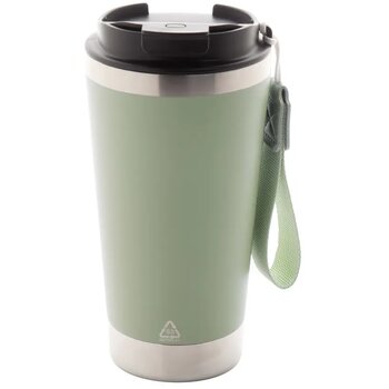 Gerecyclede RVS thermosbeker (430 ml) Groen